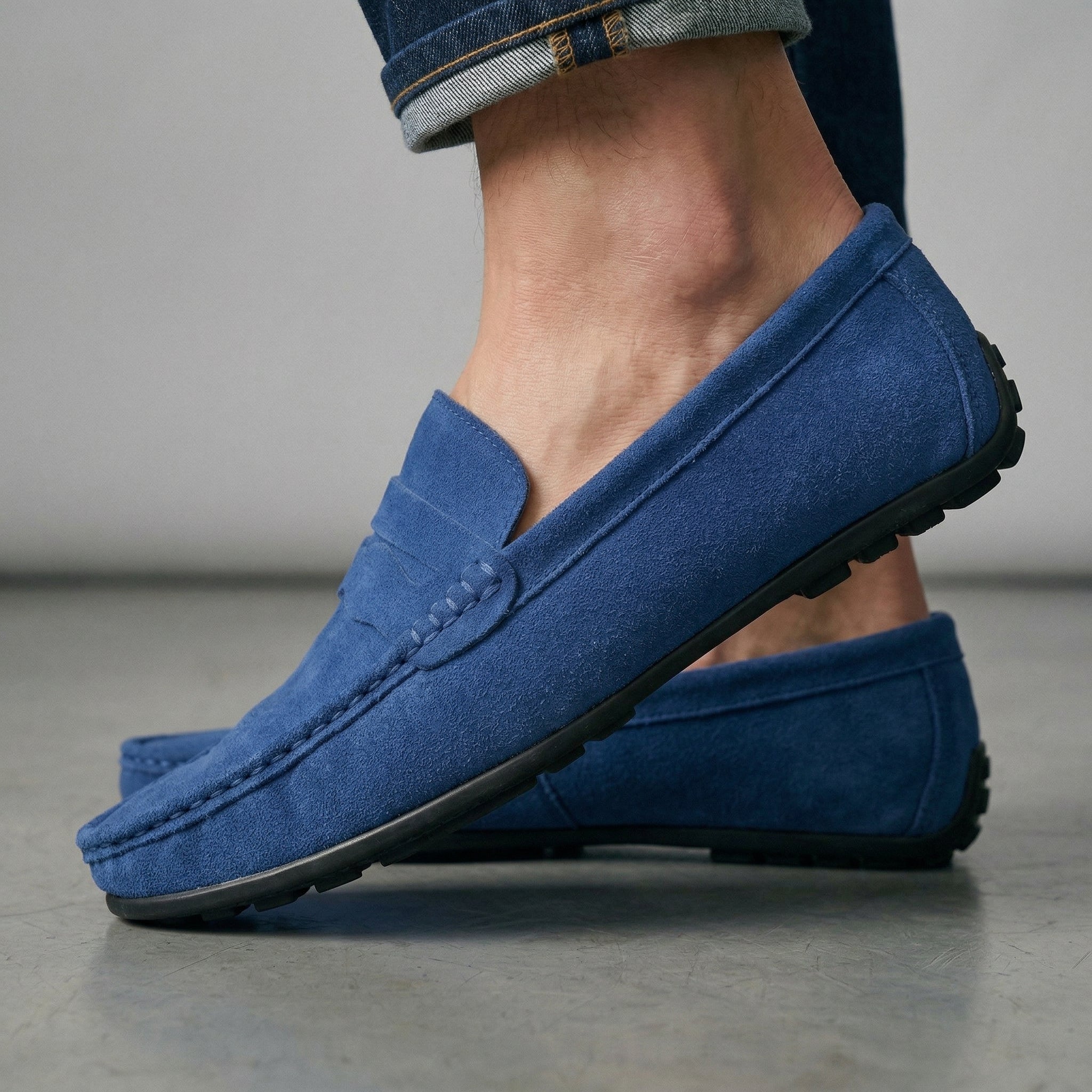 Lorenzo | Mocasines de ante elegantes