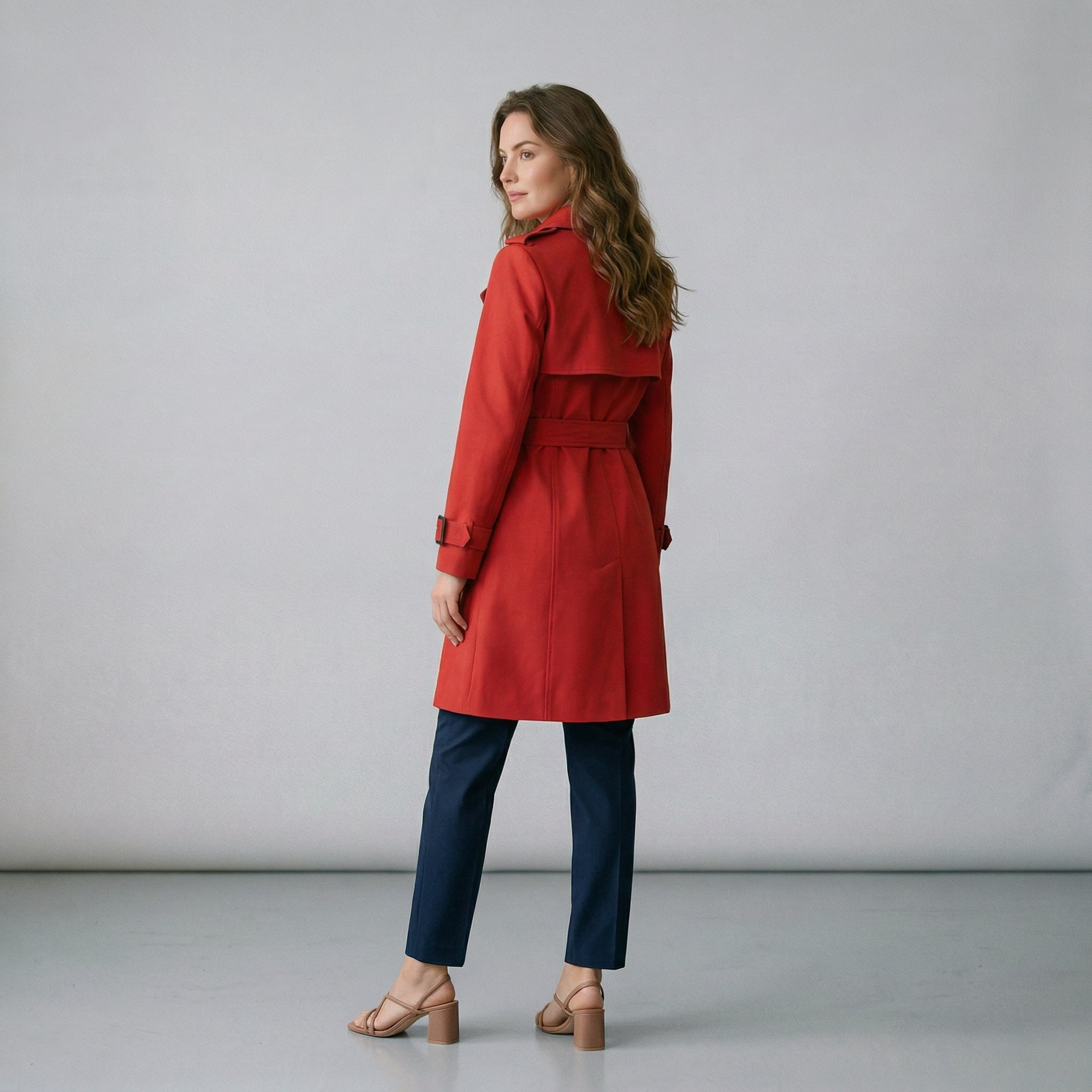 Renata | Abrigo elegante con cinturón