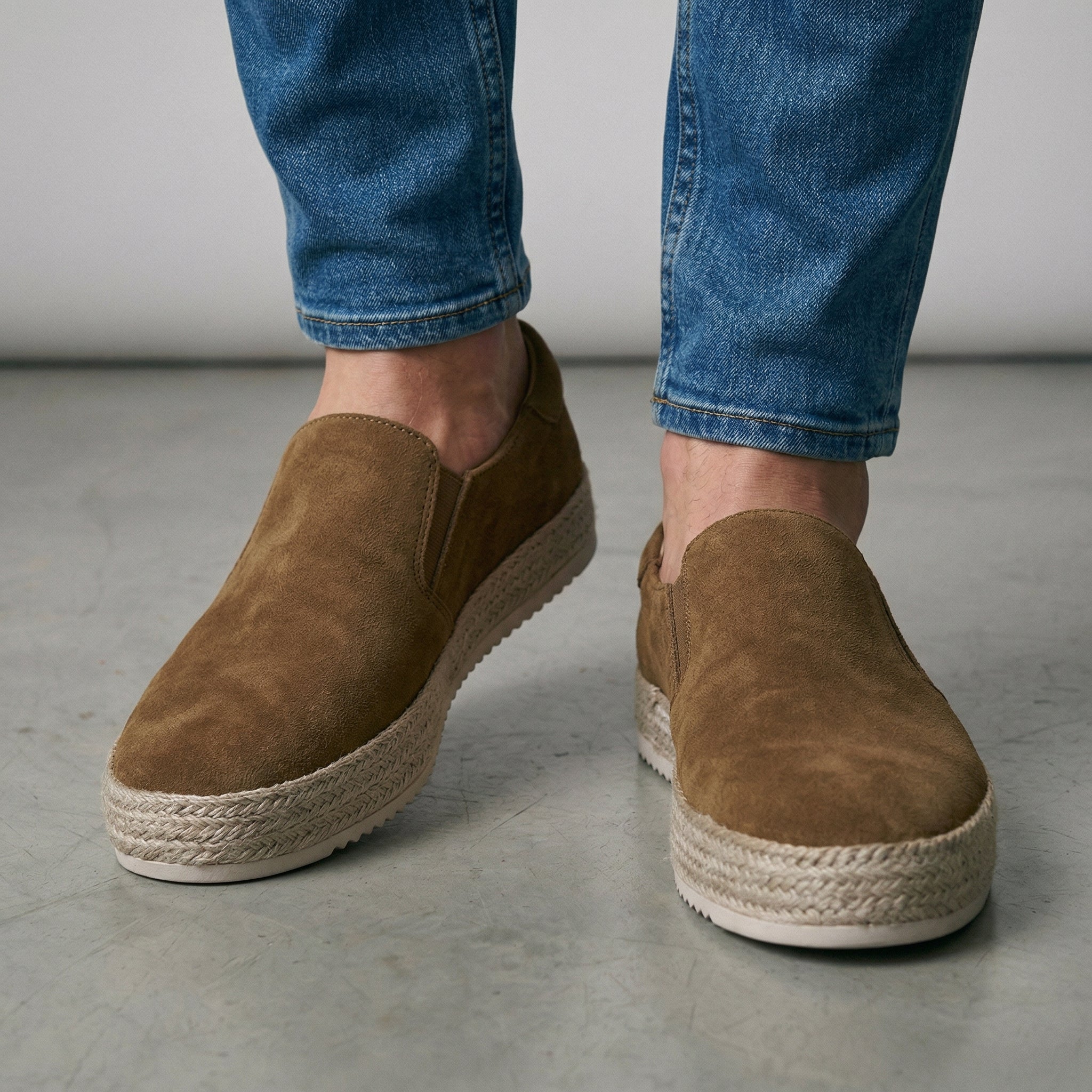 Martín | Mocasines de ante ligeros y elegantes